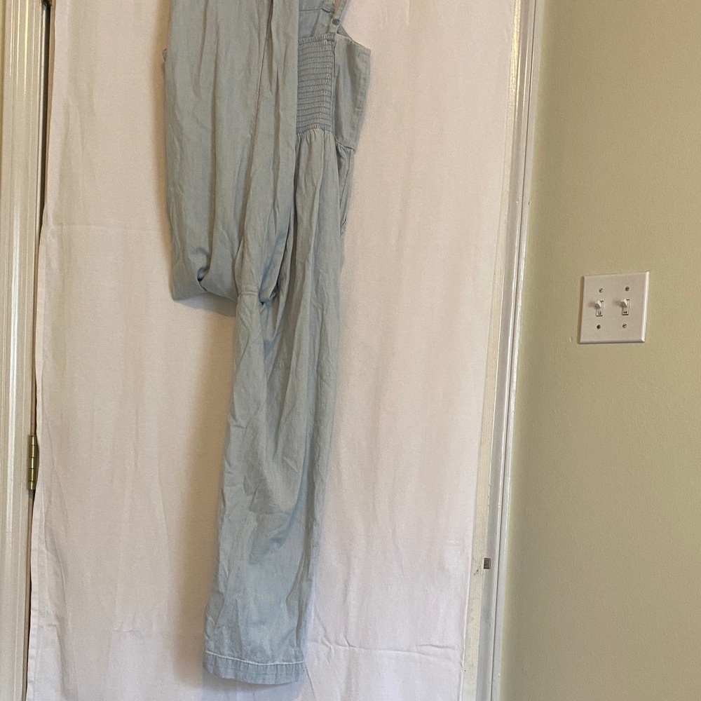 Old Navy Light Blue Denim Jumpsuit - Picture 5 of 5